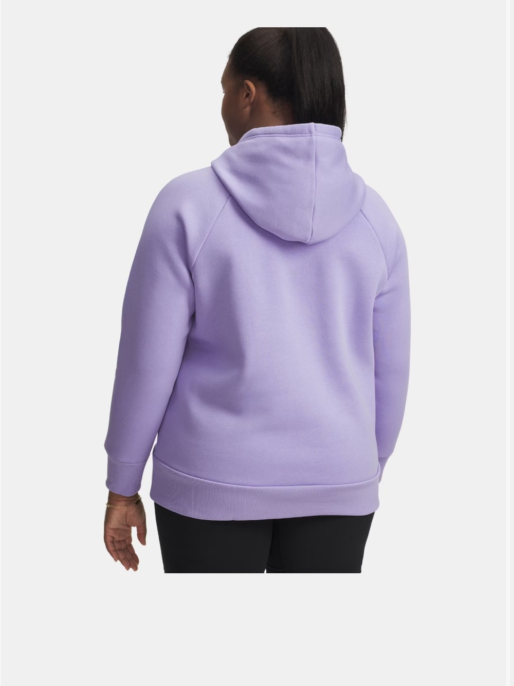 Under Armour Purple Hoodie with Iridescent Logo - Picture 2 of 6